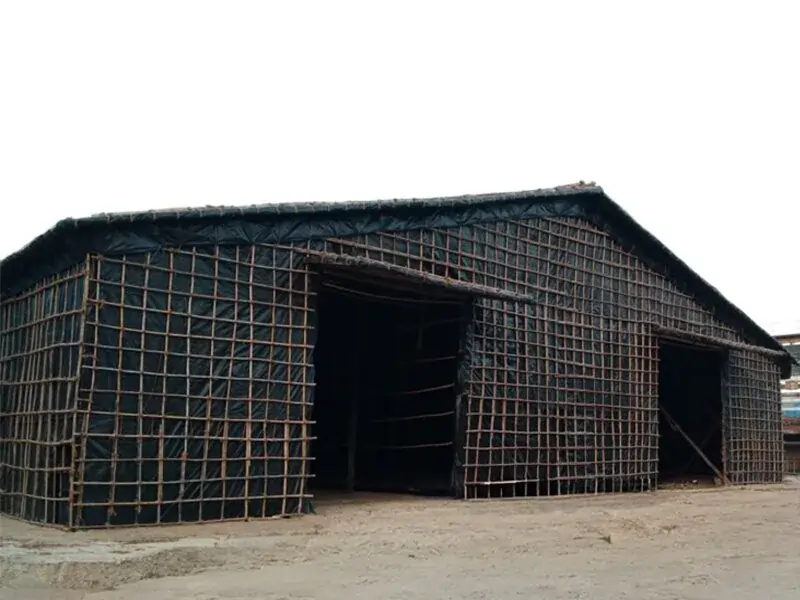 Temporary Monsoon Sheds